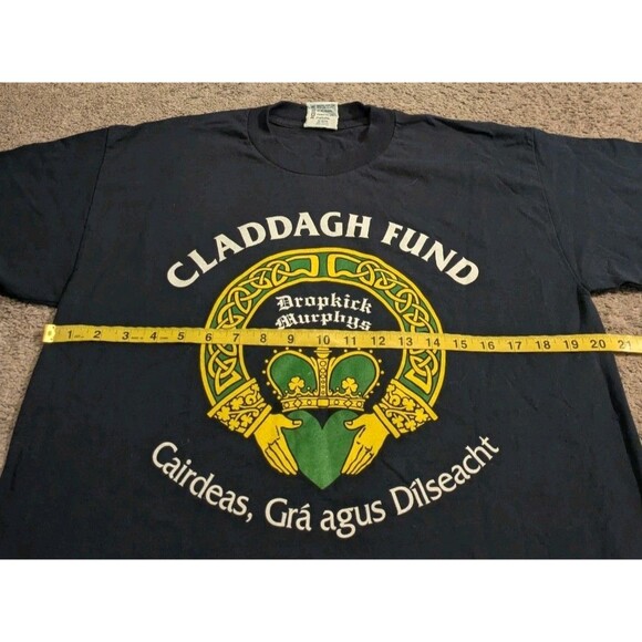 Dropkick Murphys Claddagh Fund Frenship Loyalty Love Made in USA T-Shirt Men's L - Picture 5 of 6